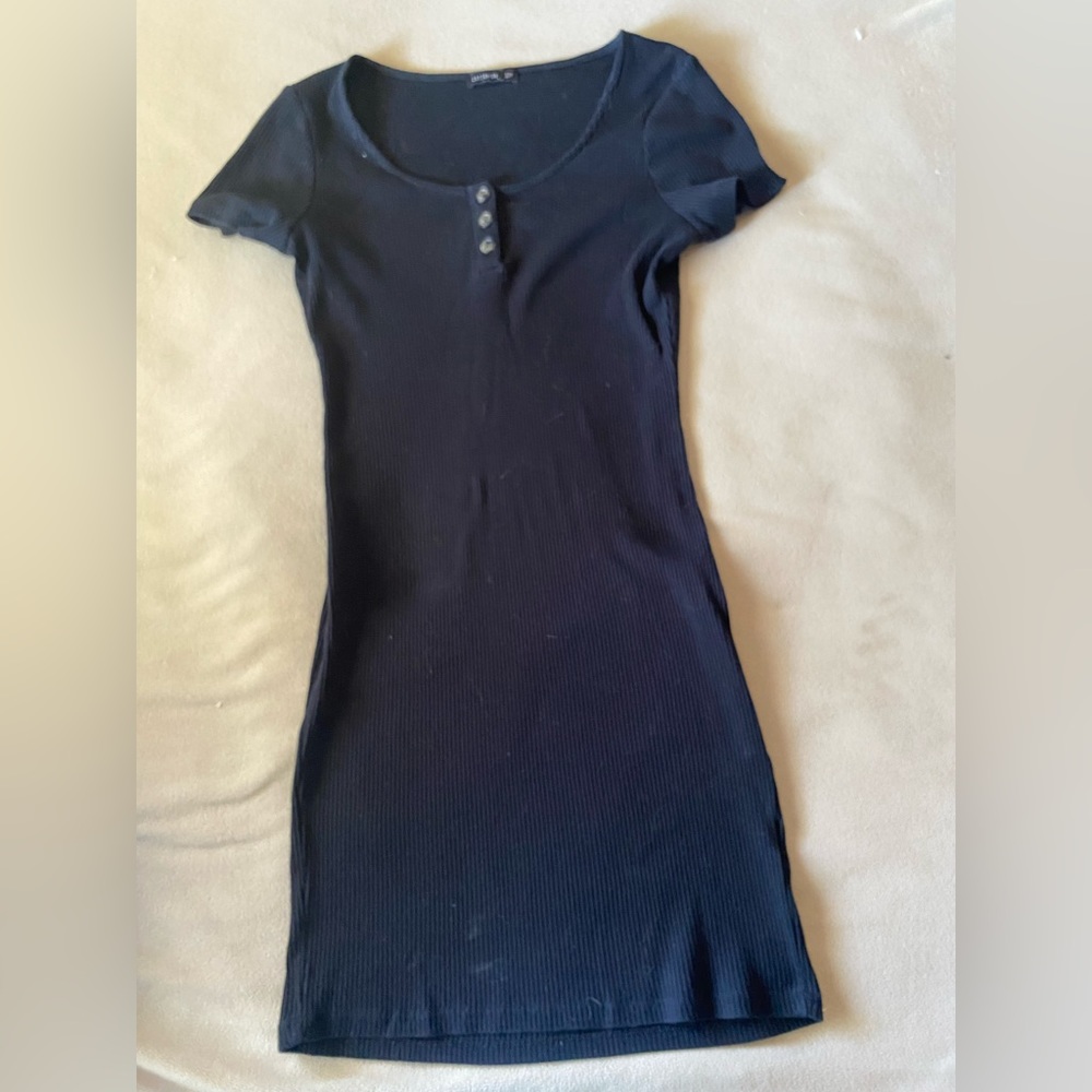 Simple black dress